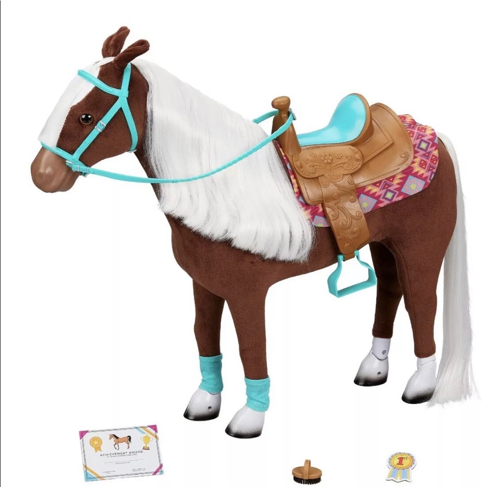 My Life As Horse 18-Inch Posable Chestnut Horse